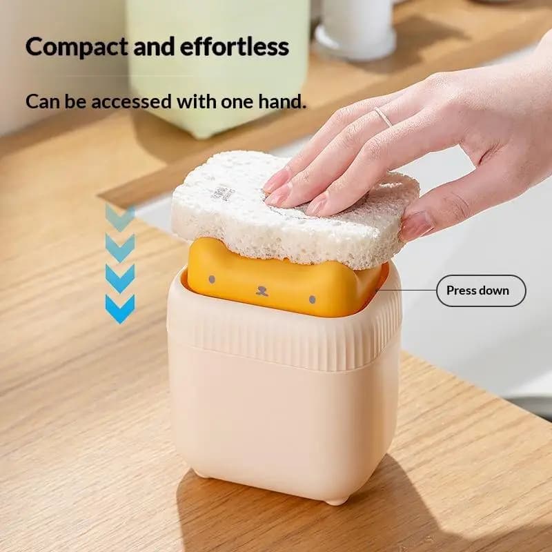 Dispenser di Detersivo per Gatti, Dispenser di Sapone da Cucina, Dispenser di Sapone Liquido per Lavandino, Dispenser di Detersivo