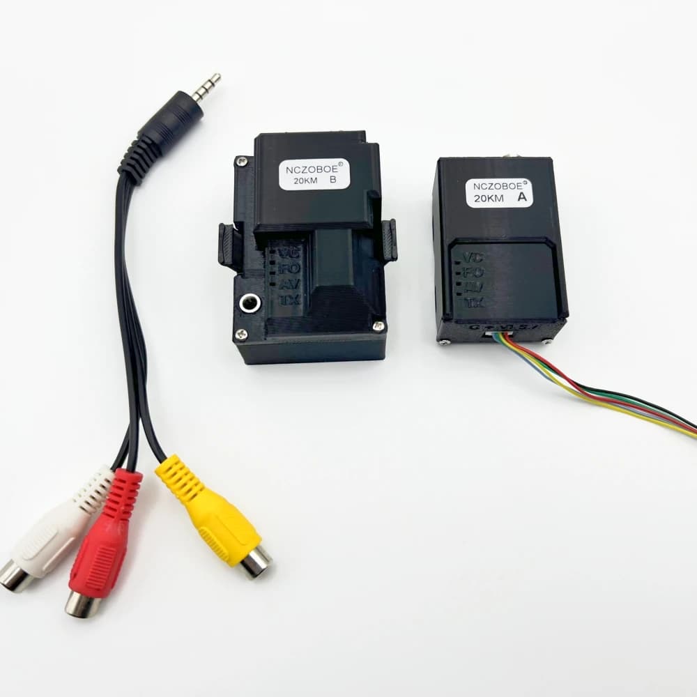 NCZOBOE DC 5.5-26V TTL Optical Transceiver Module optical terminal equipment Drone-specific FC Interface
