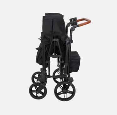 Passeggino gemellare per carrozzina doppia leggera super pieghevole per due famiglie di bambini