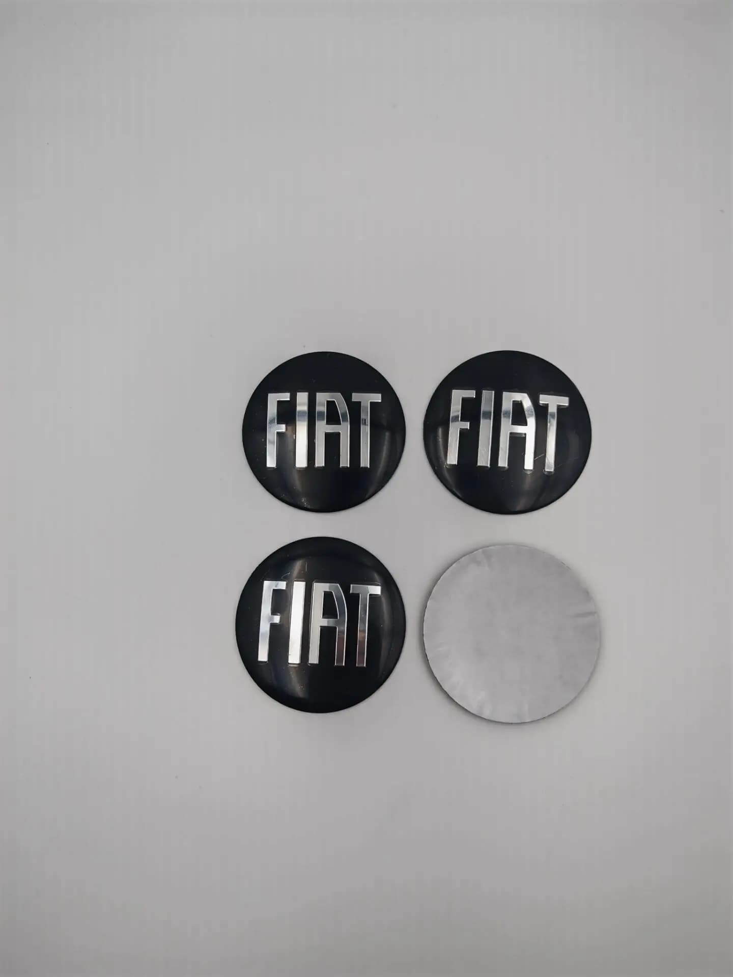 1piece 4pcs 56mm 3D logo car emblem Wheel Center Hub auto Rim refit dust-proof badge covers sticker styling accessories For FIAT