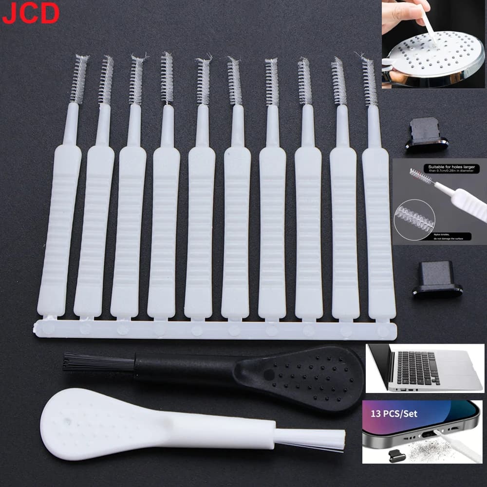 13in1 Mobile phone charging port Dust plug for IPhone 14 13 Pro Max Cleaning kit Computer keyboard Auricolari Cleaning tool