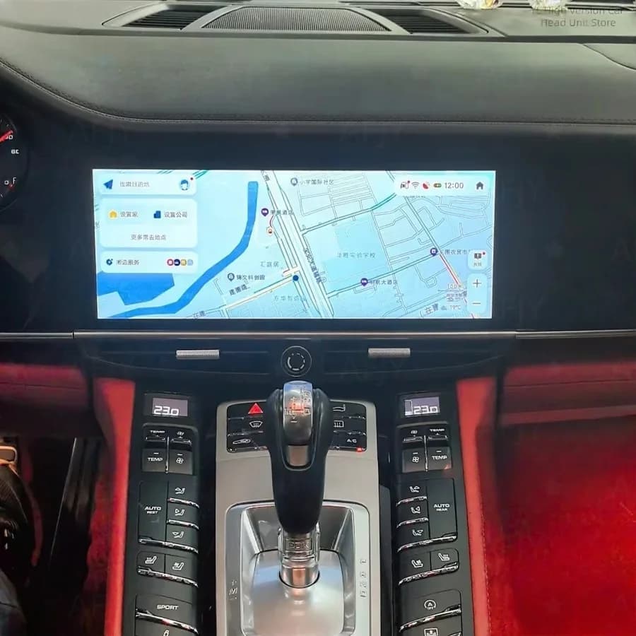 Carplay Auto per Porsche Panamera 2010-2017, Lettore Android 14 con Schermo QLED, DSP, Wifi, Navigazione GPS, Bluetooth, Radio per Auto