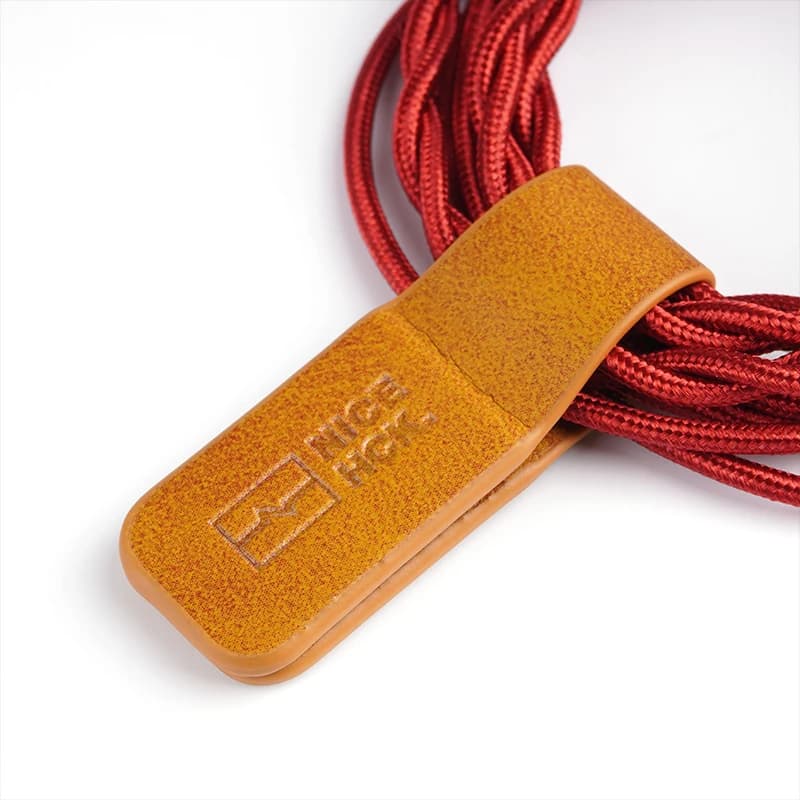 NICEHCK 3 Colors Cable Winder Magnetic Suction Dual-sided PU Data Cable Clasp Wire Storage Tie HIFI Earphone Accessories