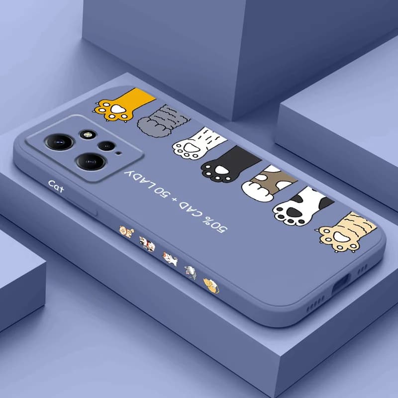 Cover per telefono con motivo lettiera per gatti per Xiaomi Redmi Note 15 Pro Plus 4G 5G in silicone