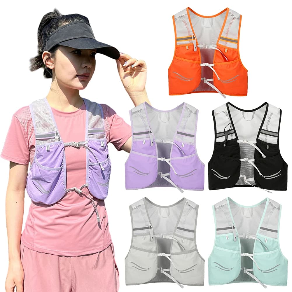 Ultralight backpack for Trail Running, Men's and Women's Hydrating vest, Marathon bag, Cycling and Hiking