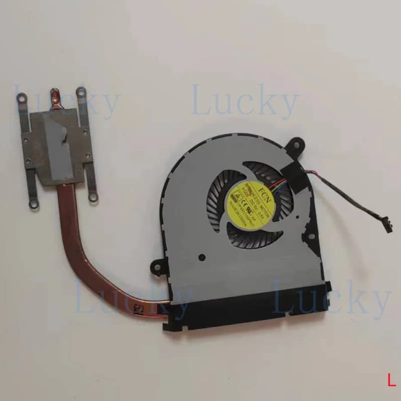 f FOR FCN DFS501105PR0T DC5V 0.5A Laptop built-in CPU cooling fan with heat sink