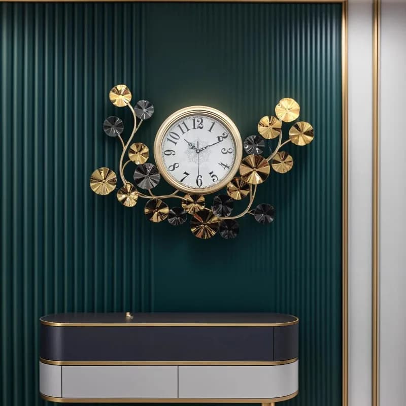 Silent Aesthetic Wall Clocks Art Mural Large Interior Luxury Digital Wall Watch Restaurant Horloge Murale Home Decoration
