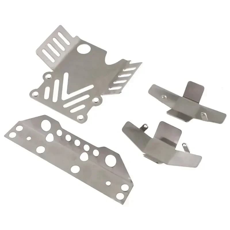 1 set di armature per telaio 304 per MJX HYPER GO 1/12 H12Y H12Y + accessori per l'aggiornamento dell'auto telecomandata, installazione non distruttiva