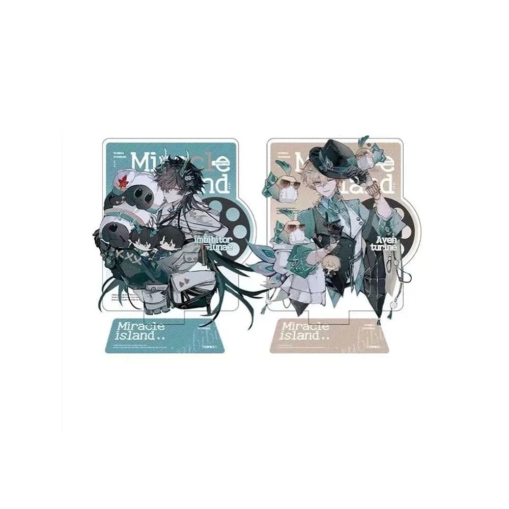 Sunsyea Honkai Star Rail Merch Personaggio Dan Heng Avventurina Supporto acrilico 8 cm Collezione Anime
