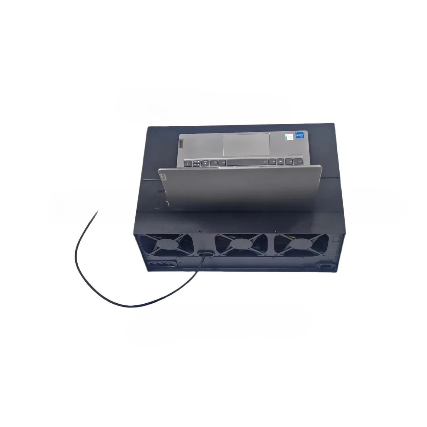 M424 USB4 Interface 24Bit 12Gbps High Speed NAS Storage Expansion Enclosure Built-in Power Supply Hard Drive Extender Box