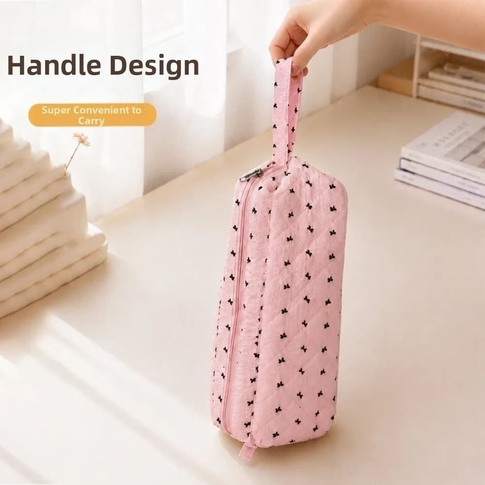 Multi-Purpose Hair Dryer Storage Bag Dustproof Large Capacity Travel Hair Styling Case Multi-Functional Zipper Closure