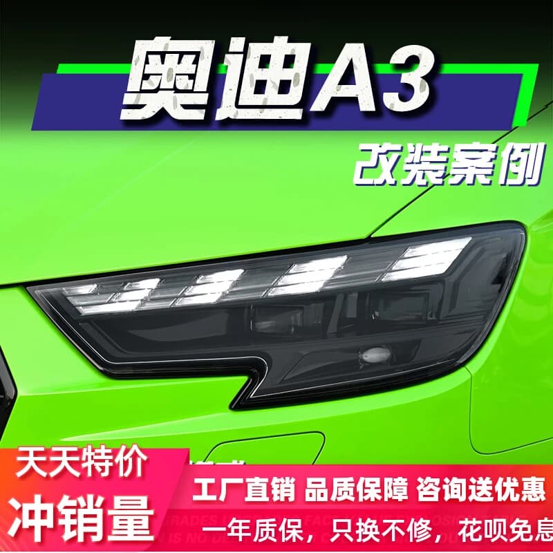 Lampade per auto per Audi A3 8V 2017-2020 S3 RS3 Berlina Hatchback LED Gruppo faro Aggiornamento Alta Configura Accessori per strumenti