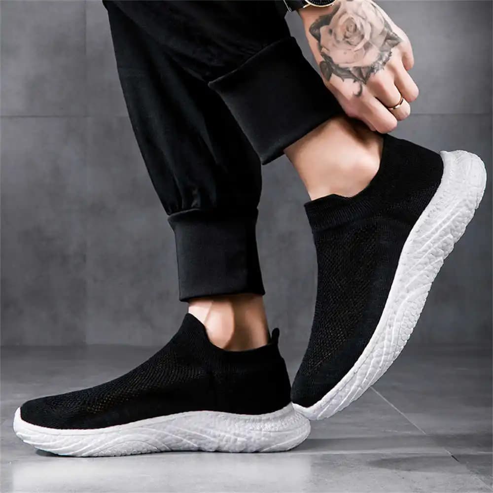 Scarpe da uomo multicolori arcobaleno Scarpe da uomo verdi intrecciate Scarpe da ginnastica comode Scarpe sportive da ginnastica di alto livello Donna