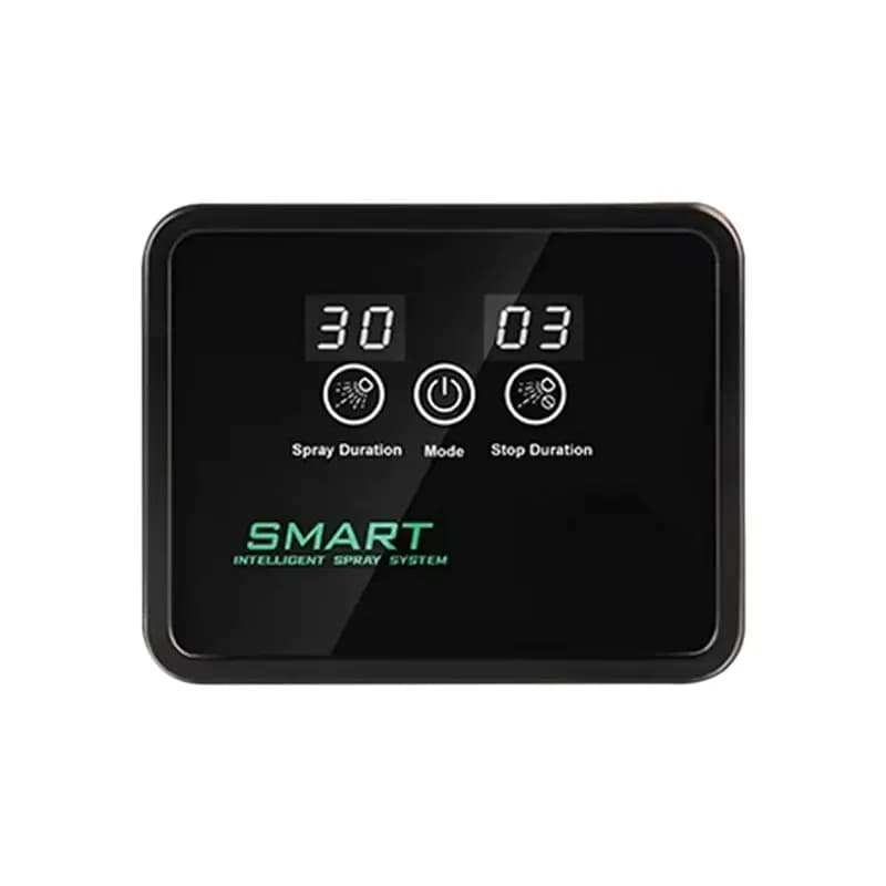 ABUI-Timer Elettronico per Irrigazione con Schermo Touch, Sistema di Irrigazione a Pioggia, Umidificatore, Spina EU