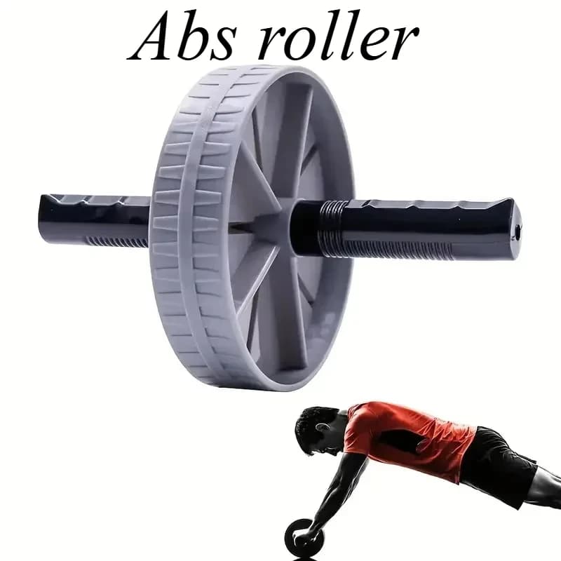 1 pcs strong abdominal wheel load bearing roller anti-slip strengthen equipment muscle workout fitness quiet home use