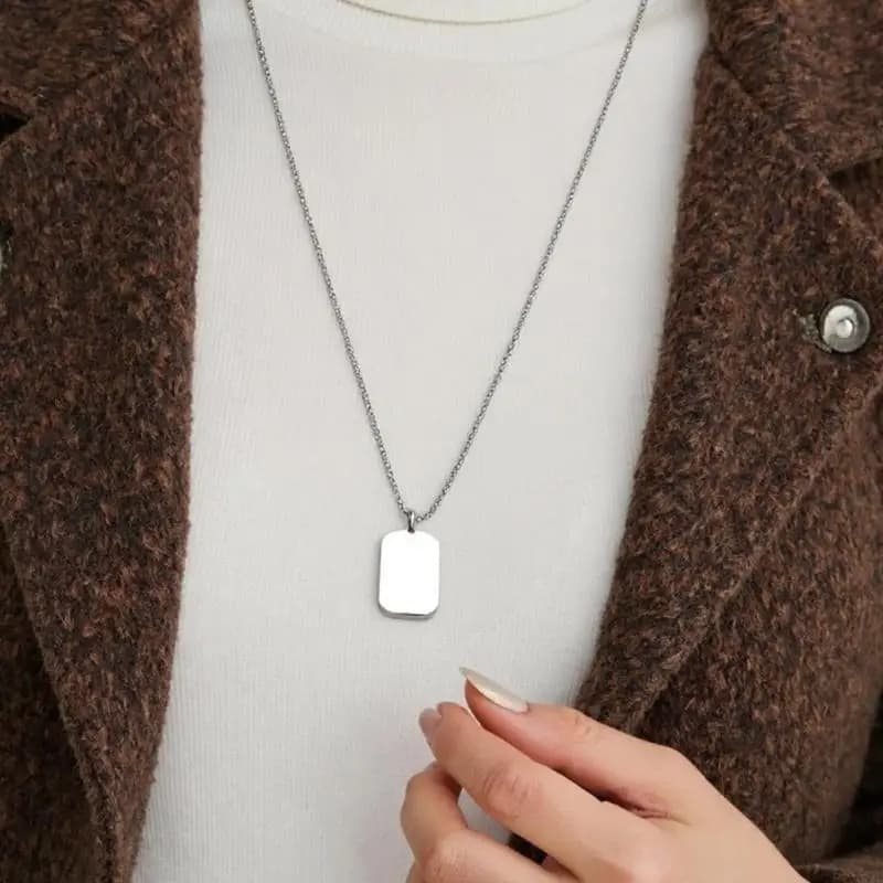 Secure Lock Urns Necklace Stainless Steel Memorial Jewelry Hide Ashes Storage