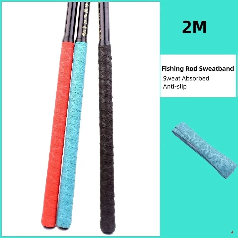 2M Non-slip Sport Over Grip Tape Tennis Overgrips Fasce Badminton Grips Sweat Band Fishing Rod sweat absorbent band