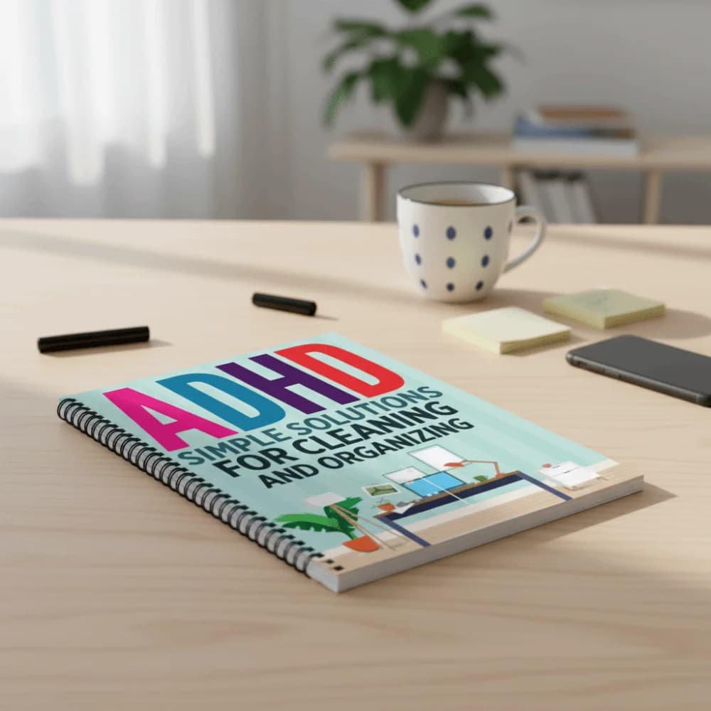 Agenda Sistematica per ADHD: Pianificatore Giornaliero, Soluzioni Semplici, Lista di Controllo, Quaderno per la Salute Mentale, Consigli per Tutto l'Anno