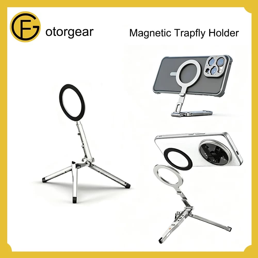 Mobile Phone Photography Stand Selfie Stick Magnetic Mantis support with 1/4 Screw for Samsung Xiaomi Huawei iPhone Vivo