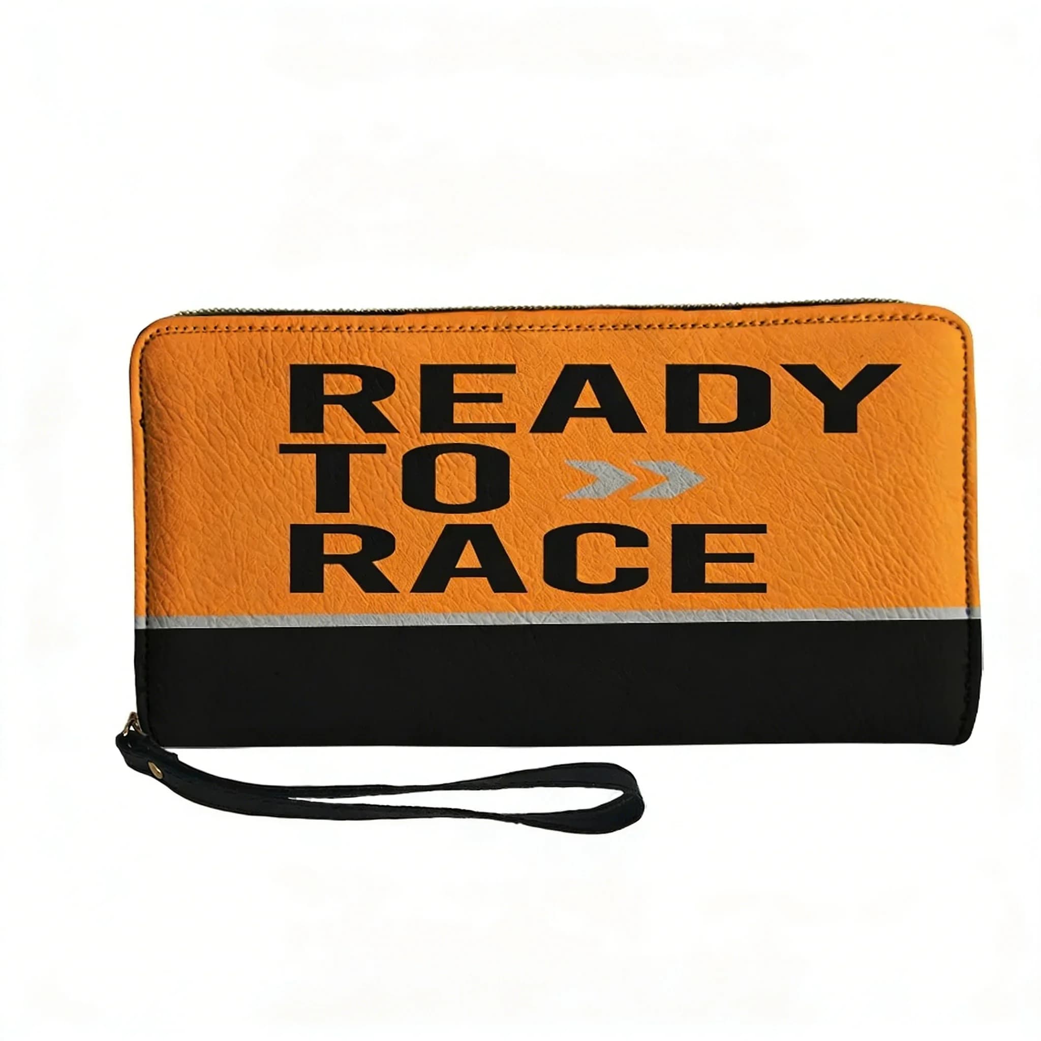 Custom Ready To Race Wallet for Motorcyclists, Man and Woman, with Hinge, Double Print, Portable, Gift Idea