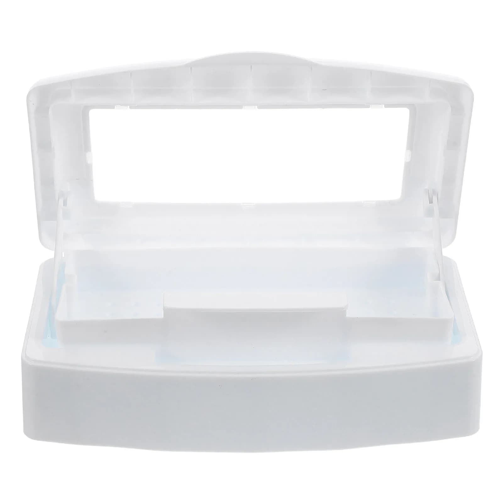 Scatola porta extension ciglia staccabile, organizer professionale per forniture unghie, vassoio compatto per nail art, uso professionale per saloni e truccatori