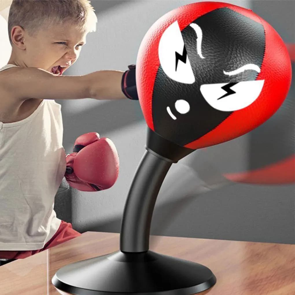 Funny Punch Rages | Heavy duty table boxing bag for table boxing bags to relieve mood | Fun
