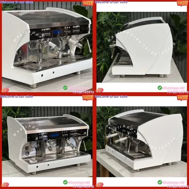 2026 Commercial Coffee Machine Wholesale 2 Group Low Cup Smart Coffee Maker for Sale