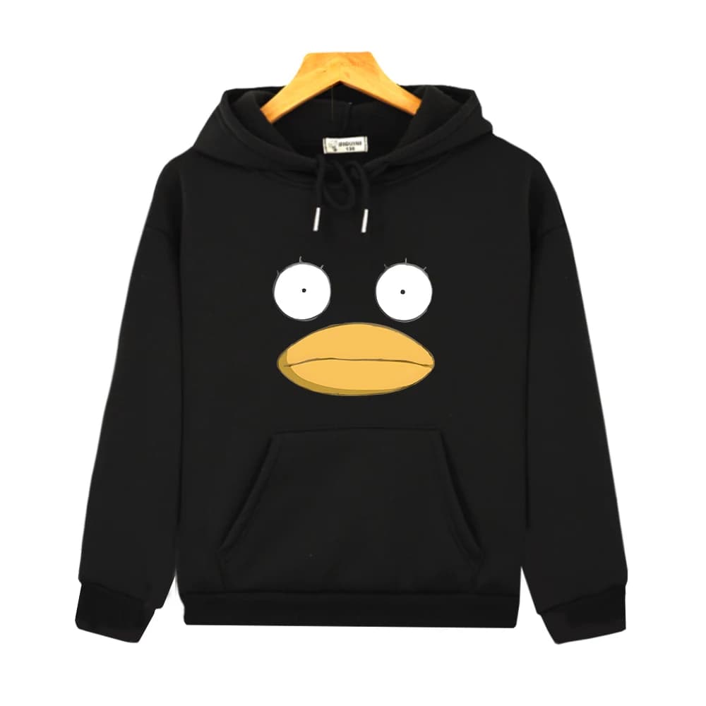 Felpe Kawaii per bambini Elizabeth Gintama Duck Pullover Felpe con cappuccio Neonati maschi Vestiti Costume per bambini per ragazze Harajuku Casual