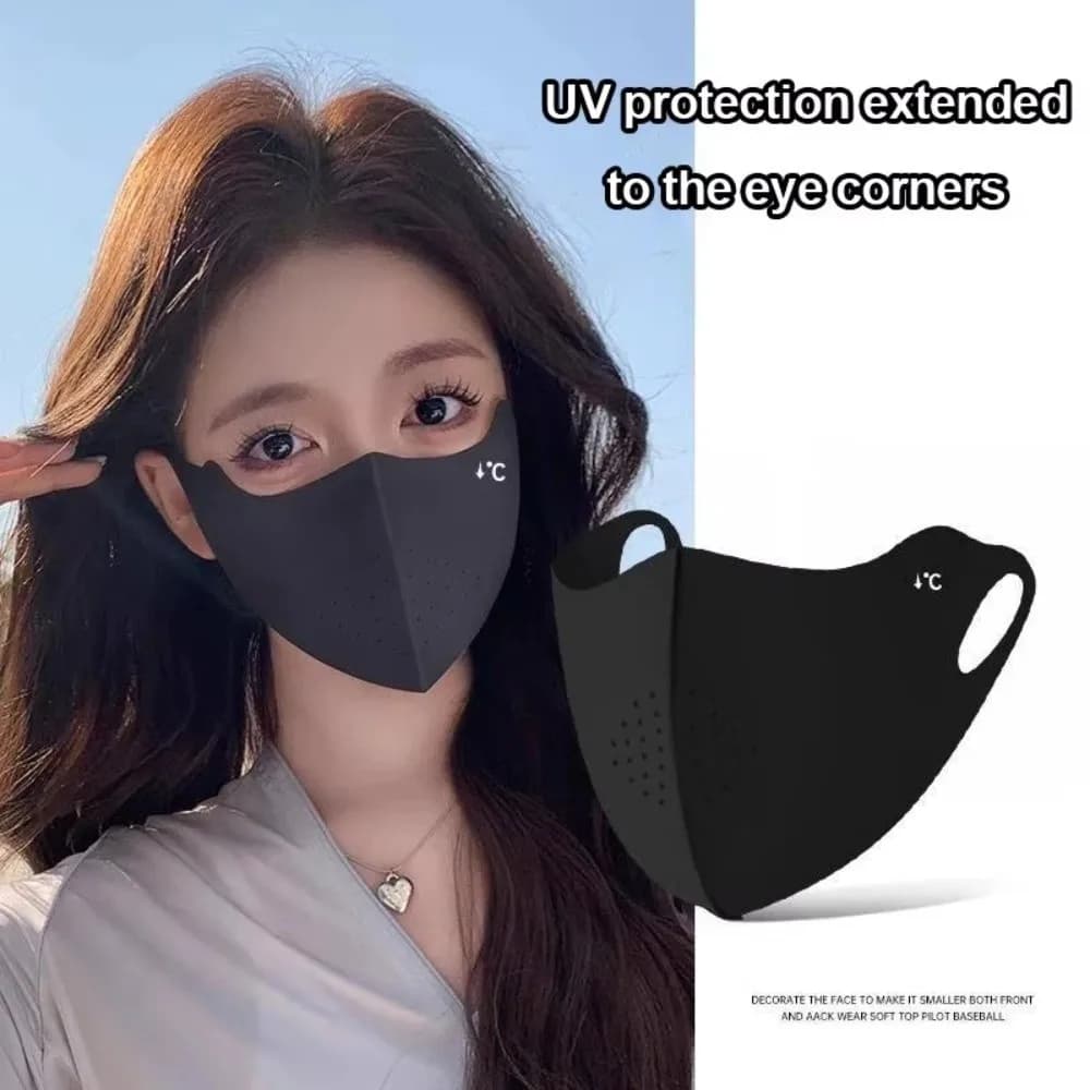 Fashion Breathable Sun Protection Mask UPF50+ Anti-UV Face Cover Dustproof Multiple Color Outdoor Masks Summer Season