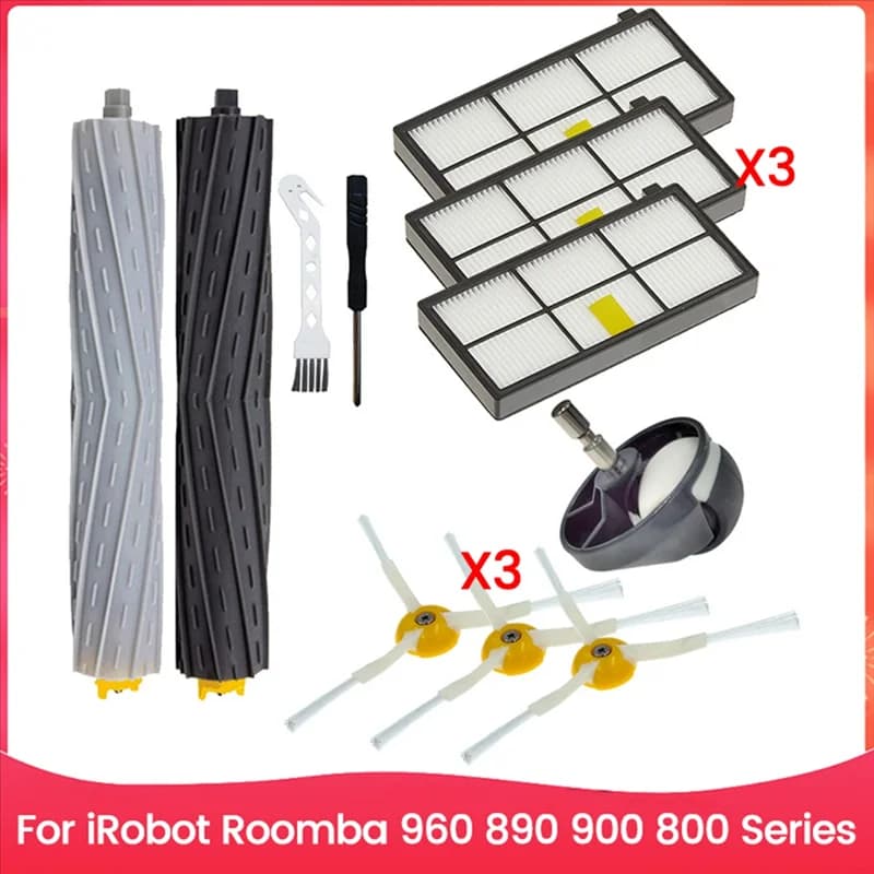 N98R Per Irobot Roomba Spazzare Robot Aspirapolvere Parti per aspirapolvere Filtro Spazzola principale Spazzola laterale Ruota universale Sostituzione