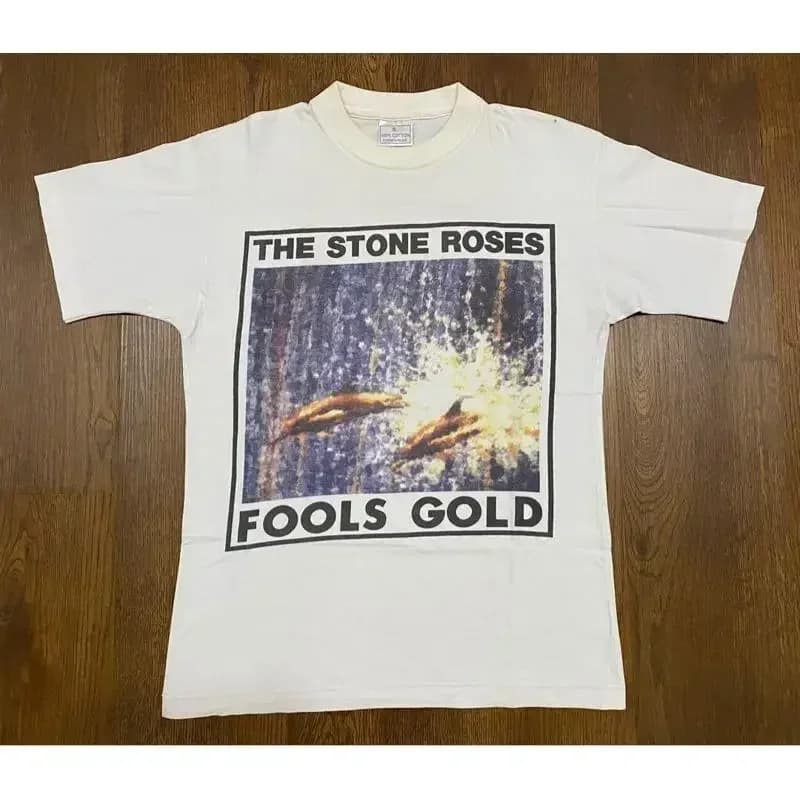 T-shirt vintage The Stone Roses in cotone unisex, tutte le taglie S-4XL
