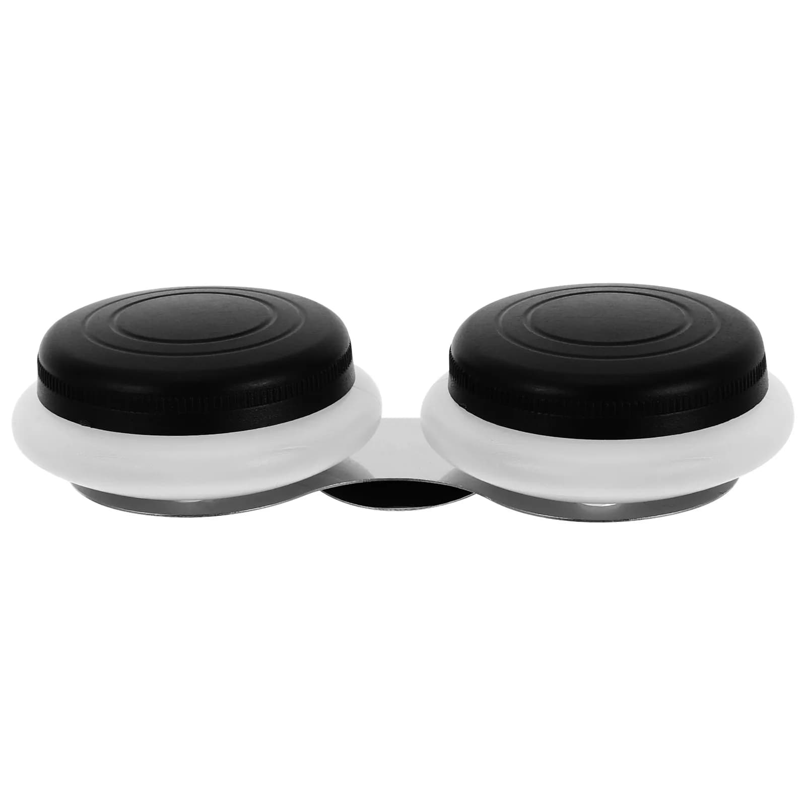 Double Port Oil Pot Lid Plastic Paint Palette Cup Large Capacity Brush Washer Portable Oil Painting Supplies Drawing Materials
