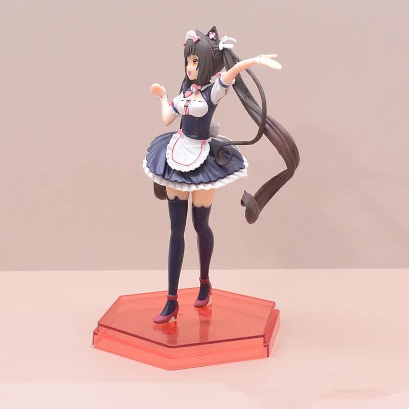 Nekopara POP Parade Vanilla Chocola 1/8 Statuetta in PVC, Modellino Anime, Giocattolo da Collezione, Regalo