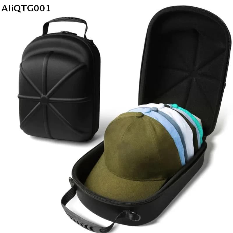 Borsa da Viaggio per Cappelli da Baseball in EVA - Custodia Protettiva Morbida per Cappelli da Baseball