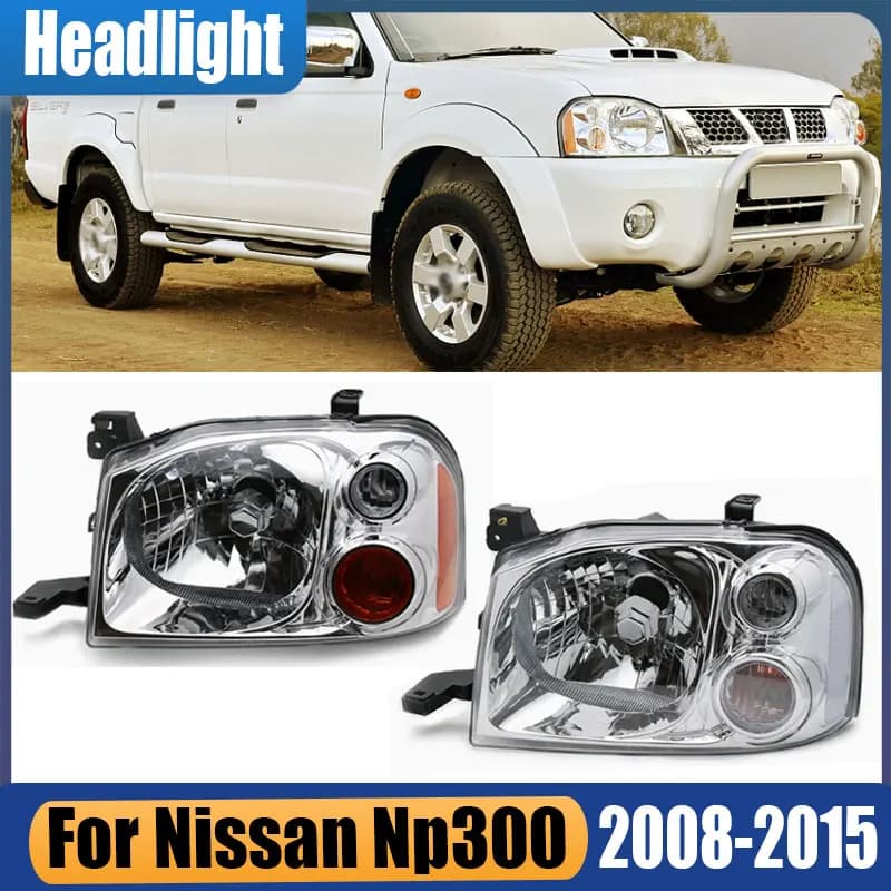 Per Nissan Np300 2008 2009 2011 2012 2013 2014 2015 Faro anteriore Lampada di segnalazione Luci di marcia diurna Luce di guida Luce frontale