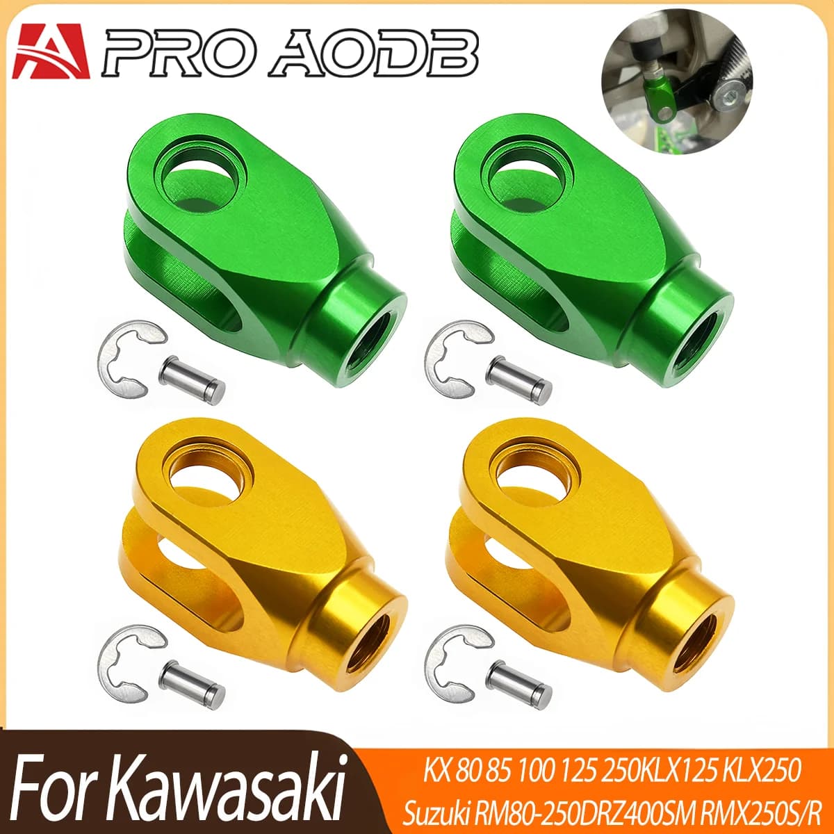 Dirt Bike Rear Straight Brake Pump Brake Head Repair Accessories ForKawasaki Suzuki RM250 KX 80-250 KLX125-250 Off-Road Models