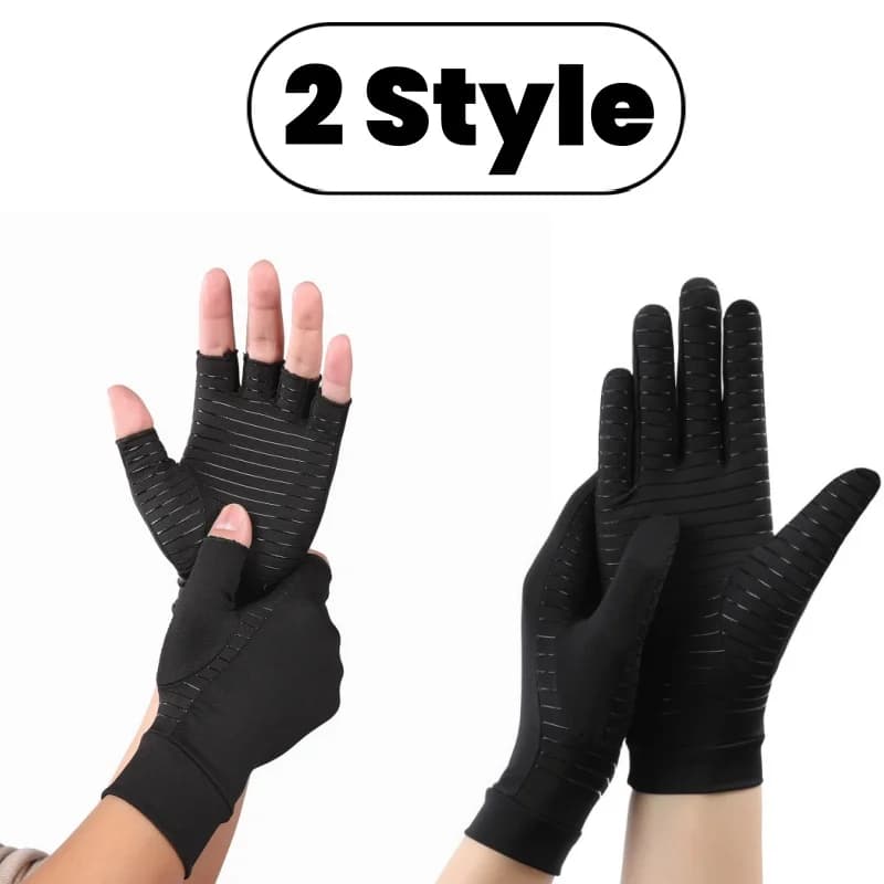 Men's Running Sport Gloves Copper Fiber Guide spandex touch screen racing gloves winter sports cycling gloves