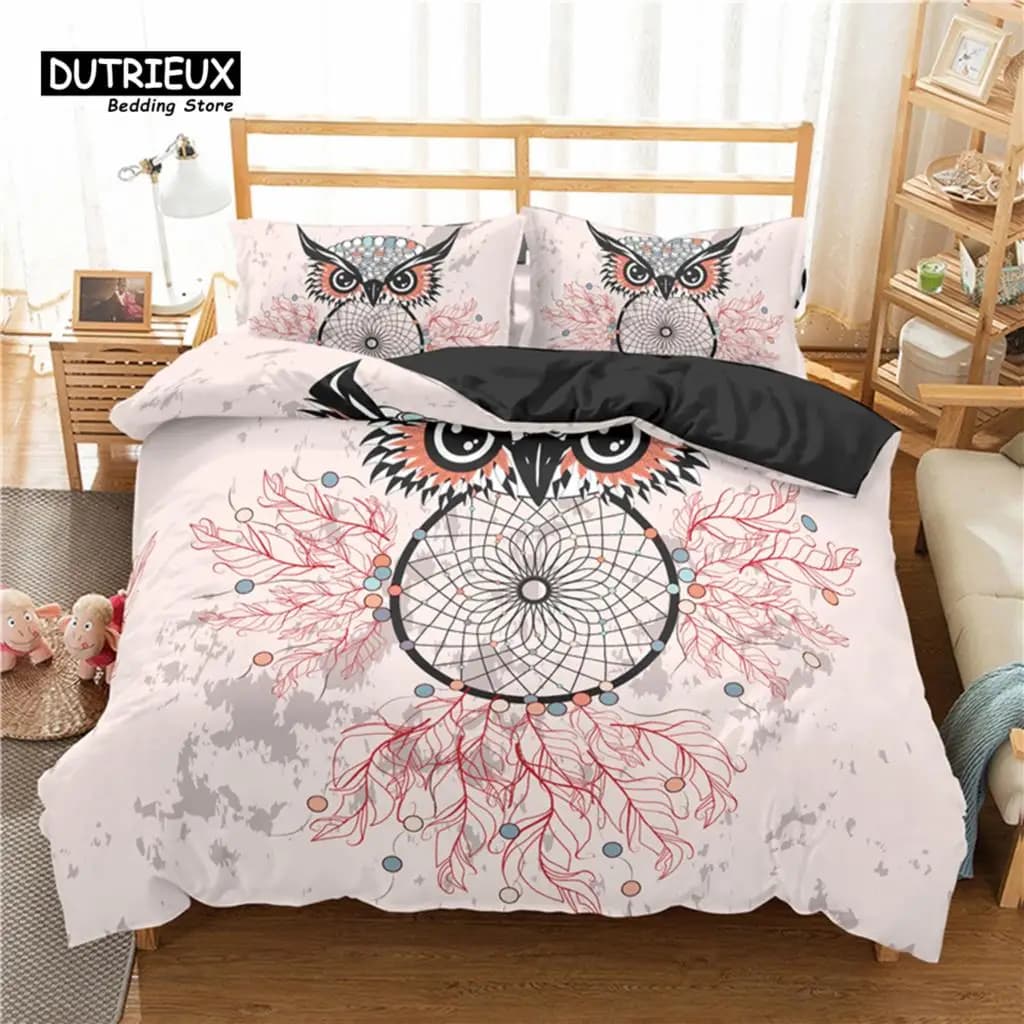 Luxury 3D Dreamcatcher Print Home Living Comfortable Duvet Cover Pillowcase Kid Bedding Set Queen and King EU/US/AU/UK Size