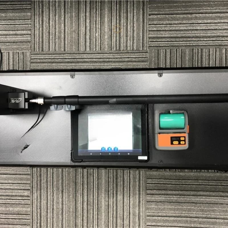 Diesel vehicle exhaust black meter, handheld Lingman black smoke detector, handheld black smoke recognizer