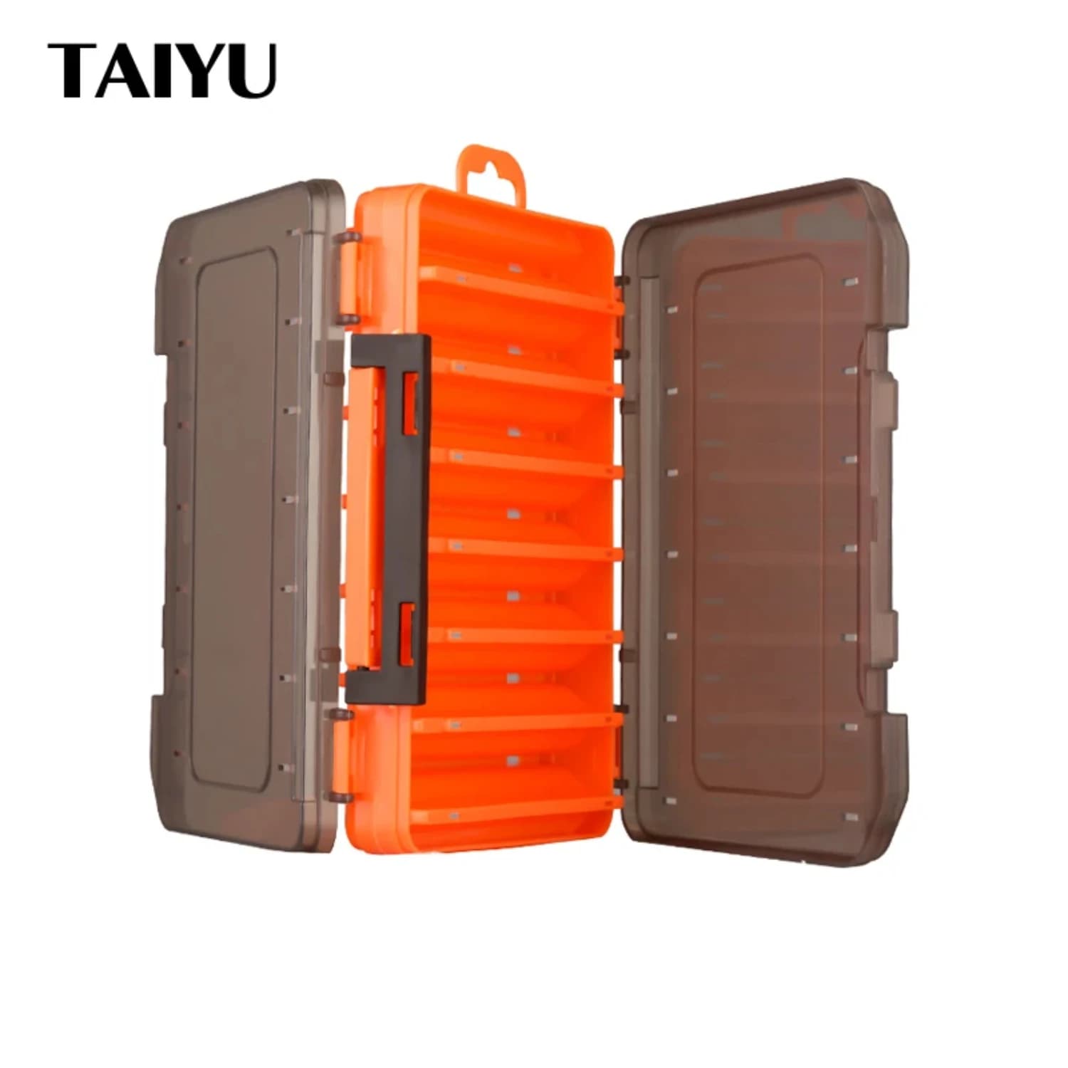 Fishing equipment box 14 compartments Fishing accessories Loving bag for bait Double-sided fishing gear boxes