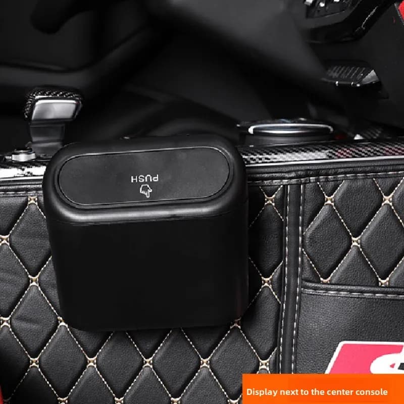 Per Suzuki Grand Vitara JT Ogni DA 2005 ~ 2015 Auto Pattumiera Con Coperchio a prova di Perdite Mini Portatile Appeso Pattumiera Accessori