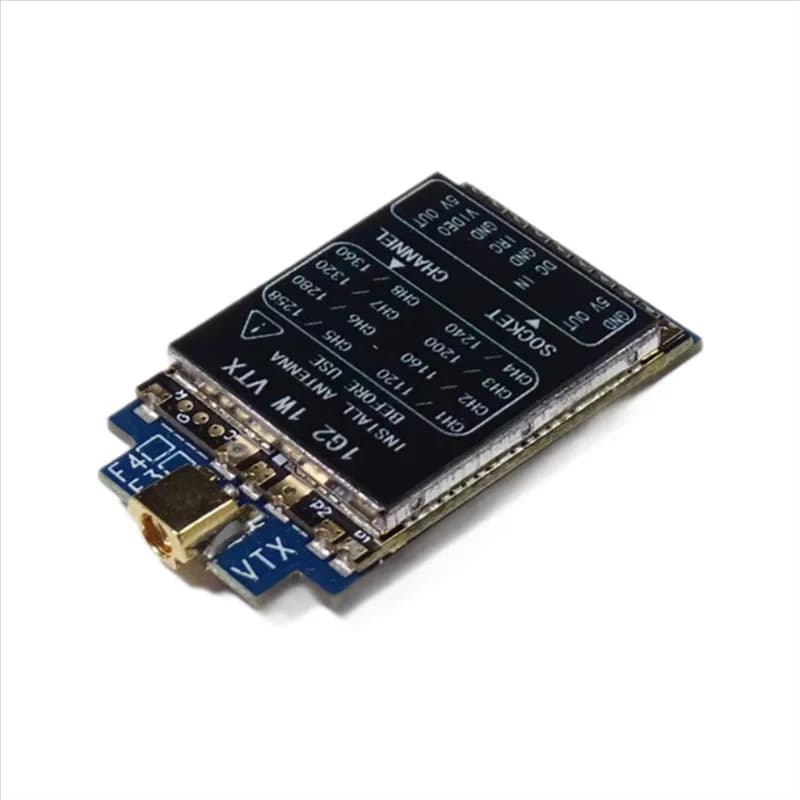 B68C Per Drone A Lungo Raggio Compatibile 1.2G/1.3G 1W 8CH VTX FPV Trasmettitore Video 1120-1360Mhz Interfaccia MMCX