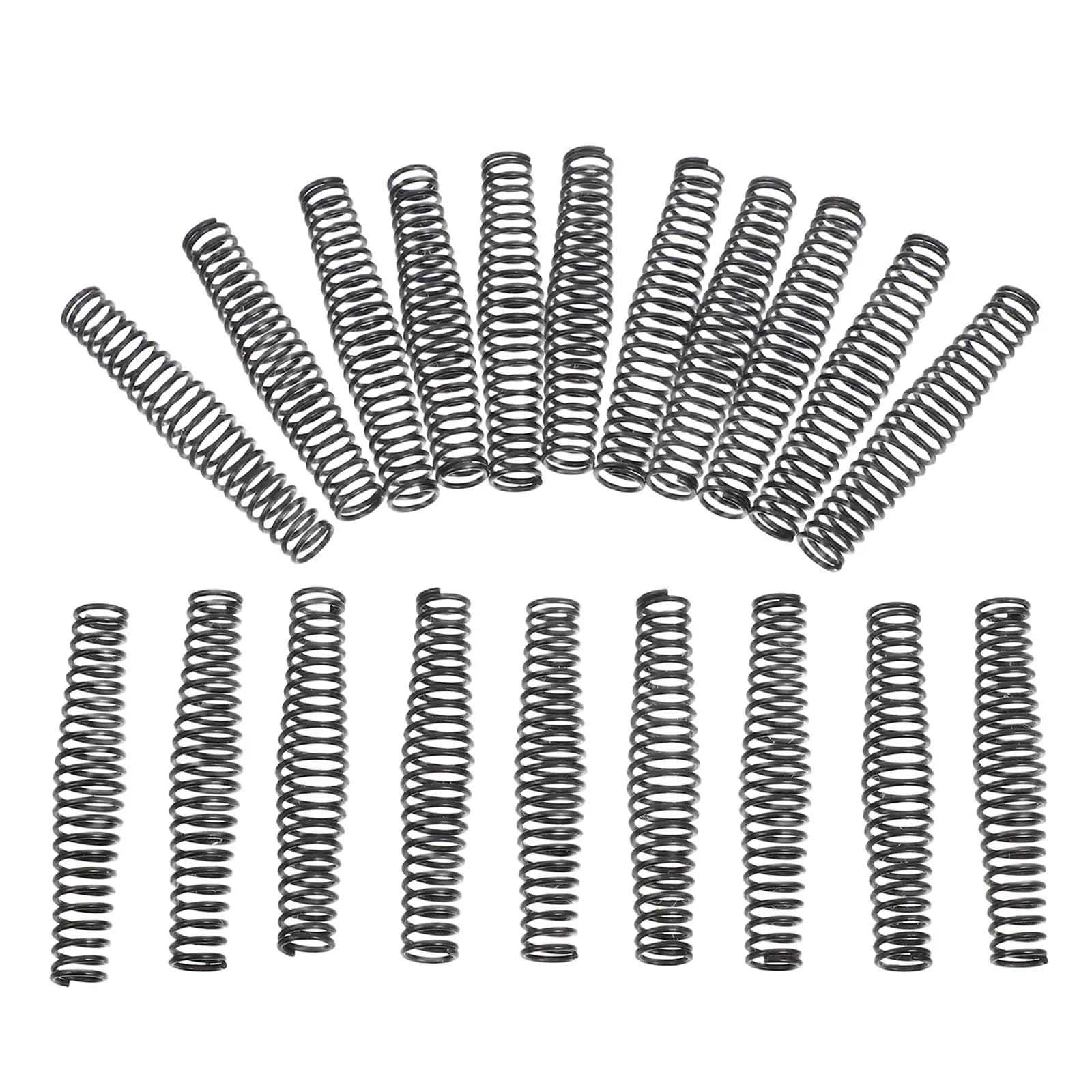 20Pcs Garden Pruner Replacement Springs Steel Compression Tension Springs for Pruning Shears Trimmers Handheld Gardening Tools