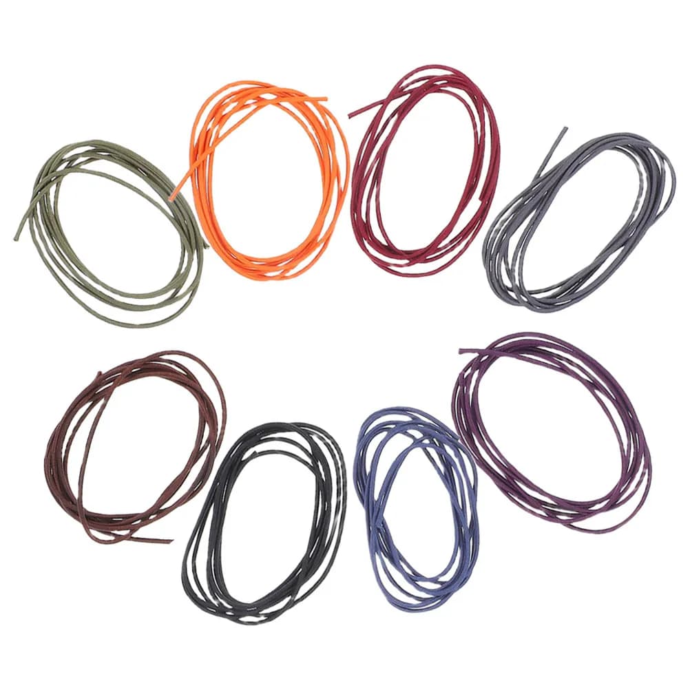 8Pcs Elastic Planner Band Nylon Rubber Stretch Strap for Notebooks Journals Files Daily Organization Portable Compact Journal