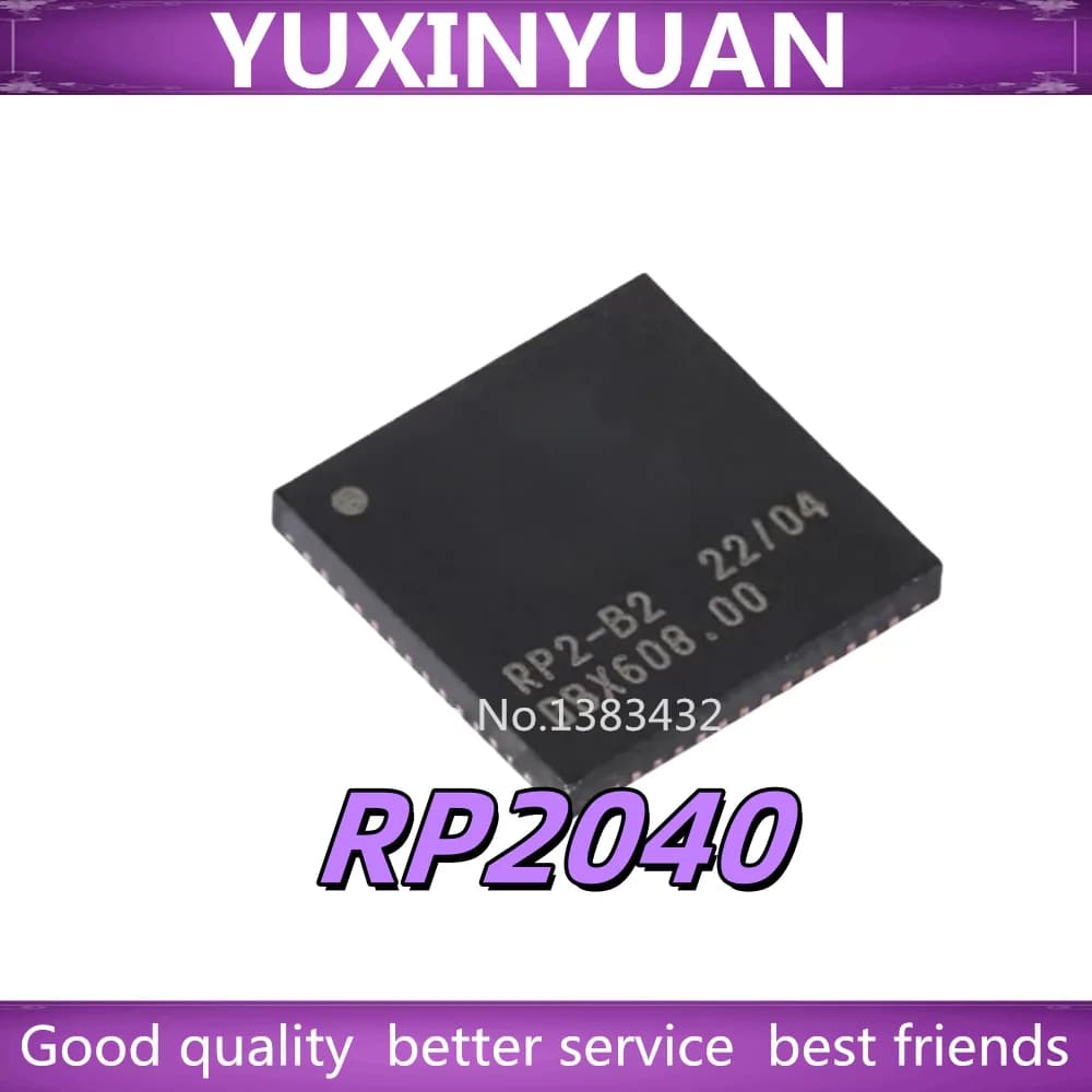 5/PCS Nuovo chip originale RP2040 Raspberry PI QFN-56 ARM Cortex-M0 133MHz W25Q16JVUXIQ Disponibile