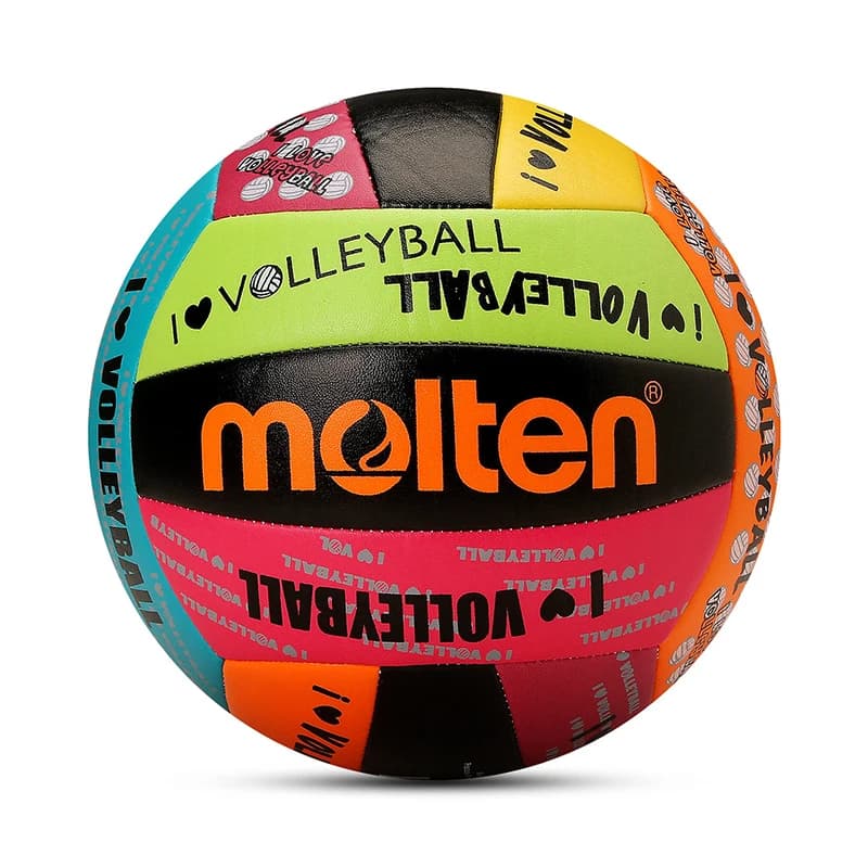 Original Molten Volleyball, Standard Size 5 and 4, High Quality PU Balloons for Training and Matching, for Internal and External Use