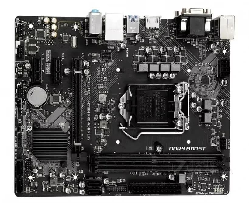Utilizzato per la scheda principale MSI H310M PRO-VDH PLUS H310 DDR4 Supporto CPU 6 7 89 generazione