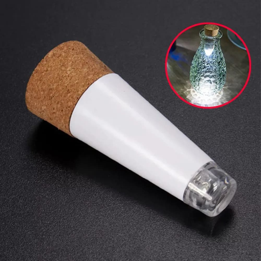 Rechargeable bottle lights via USB Mini handcrafted cork shaped lights powered by cork light Wine bottles Holiday decorations Christmas wedding lamp