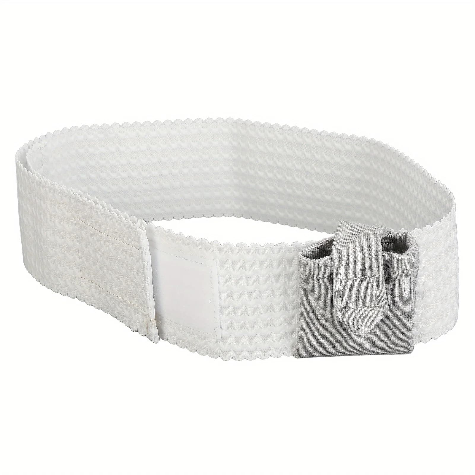Insulin Pump Waist Belt with Pocket for Diabetic Supplies, Elastic Adjustable Band for CGM Devices, Sweat-Absorbing