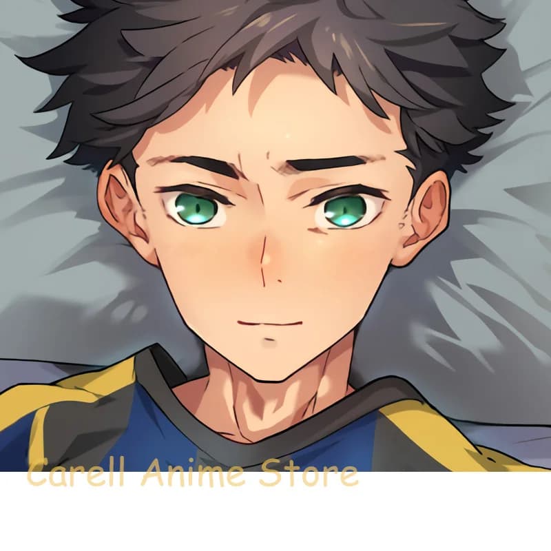 Dakimakura Anime Football Boy Shota Body Pillow Cover Double Sided Print Life size 2WAY Pillowcase